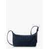 Traveler suede shoulder bag