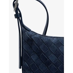 Traveler suede shoulder bag