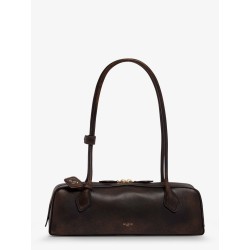 Le Teckel leather shoulder bag