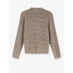 Silk and nylon sweater