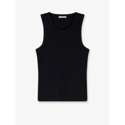 Ribbed cotton tank top