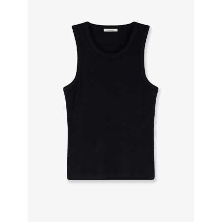 Ribbed cotton tank top