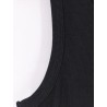 Ribbed cotton tank top