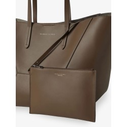 BC Duo hammered leather handbag