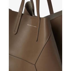 BC Duo hammered leather handbag