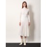 Long wool dress