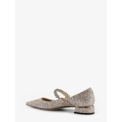 Bing leather pumps with all-over glitter detail