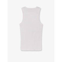 Ribbed cotton tank top