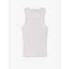 Ribbed cotton tank top