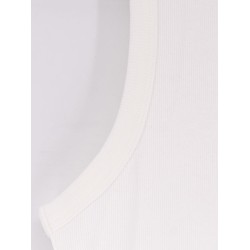 Ribbed cotton tank top