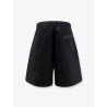 Cotton blend cargo bermuda shorts