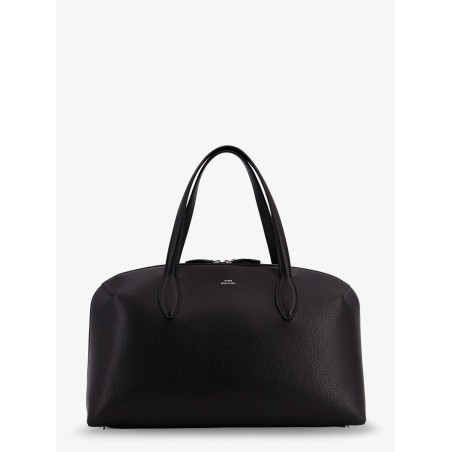 Hammered leather handbag