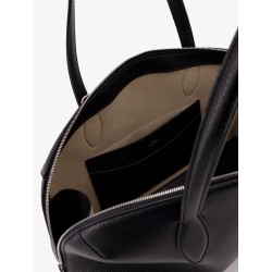 Hammered leather handbag