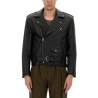 LEATHER BIKER JACKET