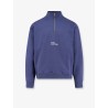 Cotton sweatshirt with embroidered logo on the front