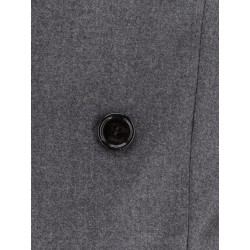 Double-breasted virgin wool blazer