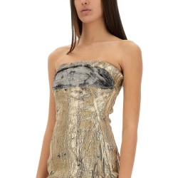 "HOLLYWOOD BUSTIER" DRESS