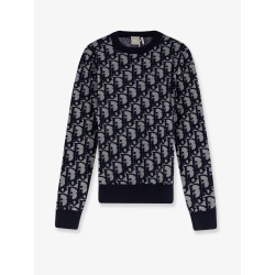 Cotton, wool and silk blend sweater