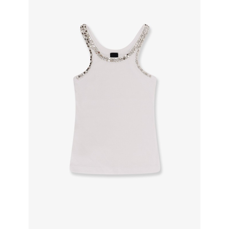 Coriandoli cotton tank top