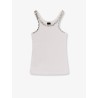 Coriandoli cotton tank top