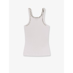 Coriandoli cotton tank top