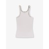 Coriandoli cotton tank top