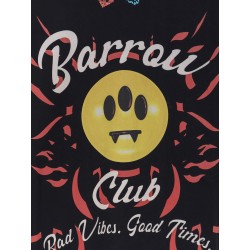 Cotton T-shirt with multicolor front print