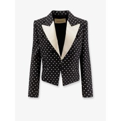 Polka-Dots viscose blazer