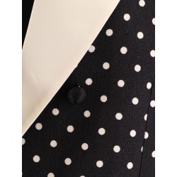 Polka-Dots viscose blazer