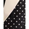 Polka-Dots viscose blazer