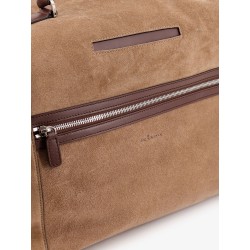 Suede Weekend travel bag