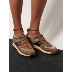 Re-Motion suede low-top sneakers