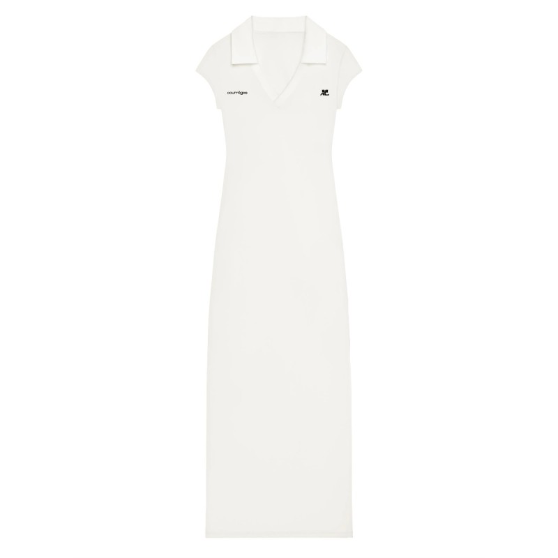 LONG SPORTS POLO SHIRT DRESS