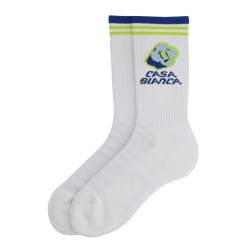 "BLUE CC SMILE" SOCKS