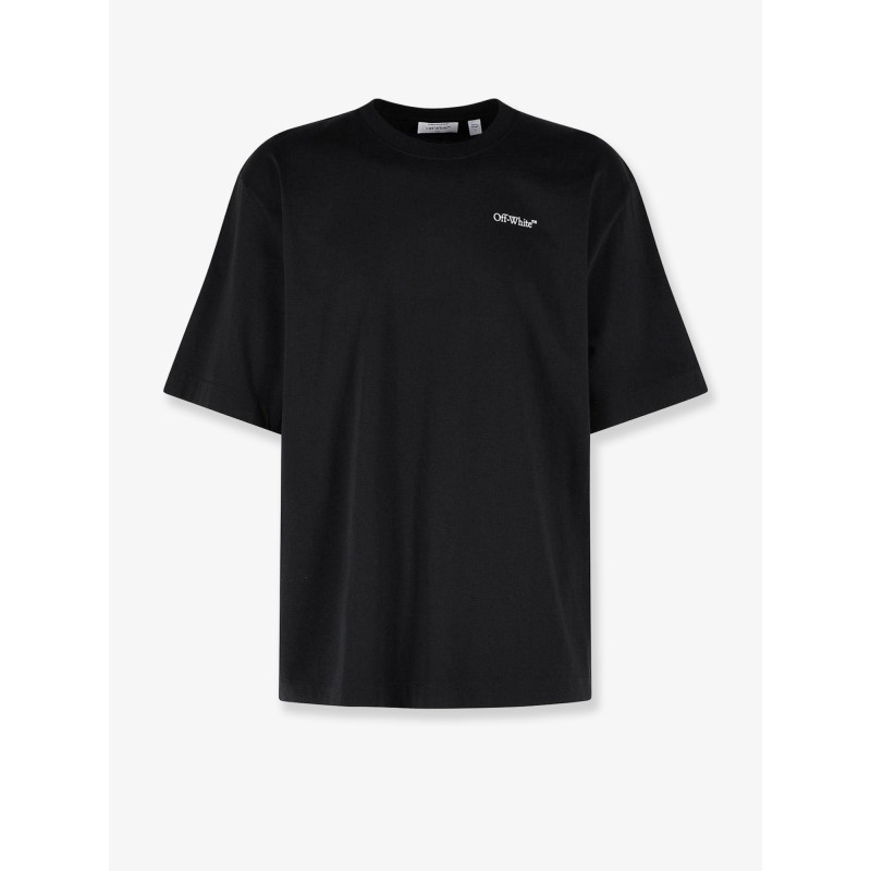 Cotton t-shirt with frontal logo print