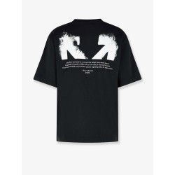 Cotton t-shirt with frontal logo print