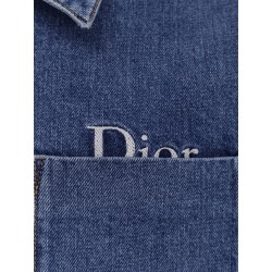 Denim Jacket with Dior embroidery