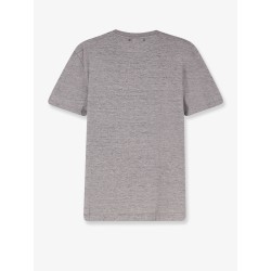 Cotton T-shirt with Flag print on the front