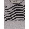 Cotton T-shirt with Flag print on the front