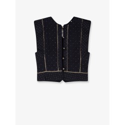 Volana padded and quilted vest