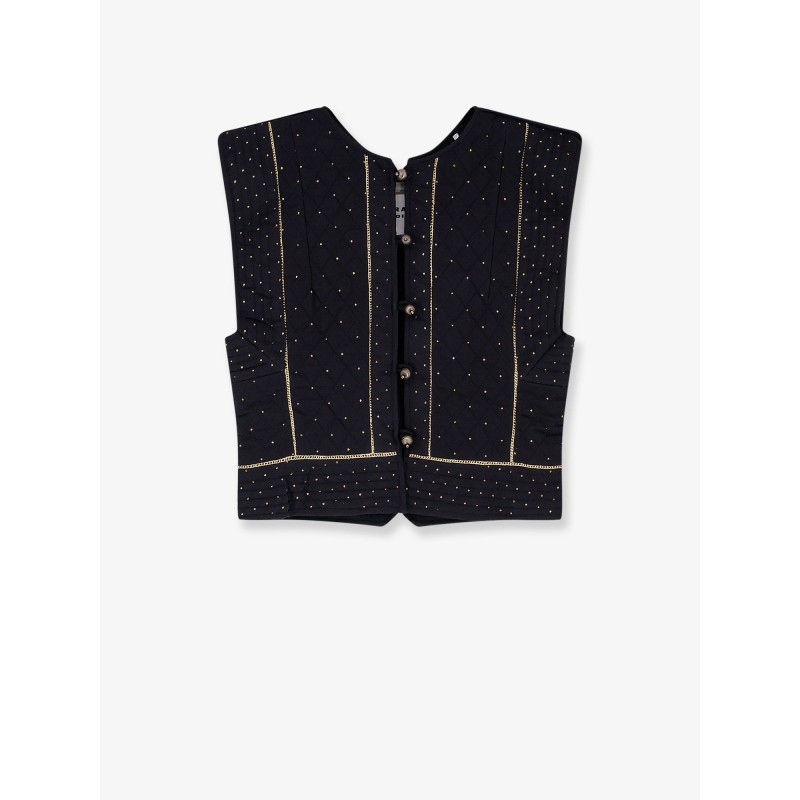 Volana padded and quilted vest