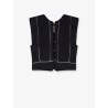 Volana padded and quilted vest