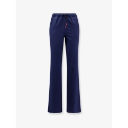 Cotton trousers with drawstring
