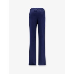Cotton trousers with drawstring