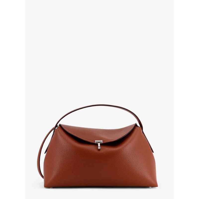 T-Lock Suede Shoulder Bag