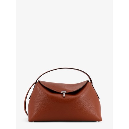 T-Lock Suede Shoulder Bag