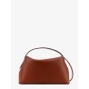 T-Lock Suede Shoulder Bag