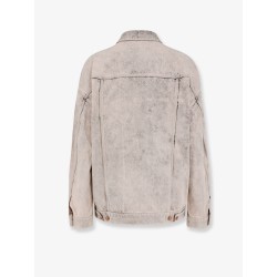 Bleached denim jacket