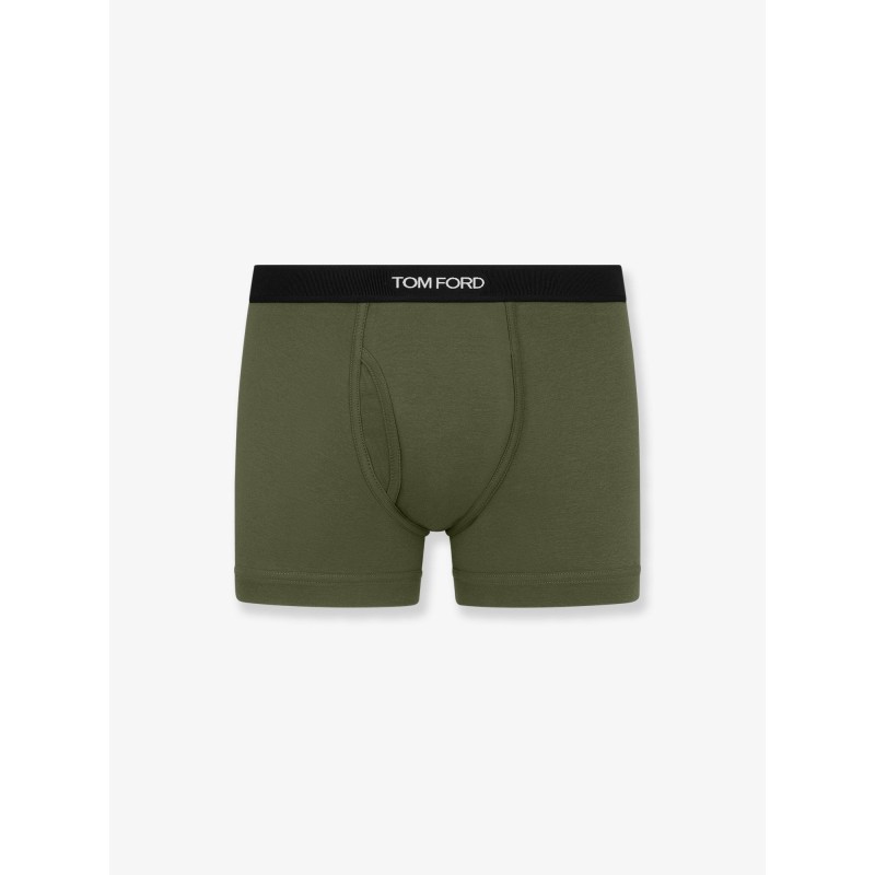 Stretch cotton boxer briefs