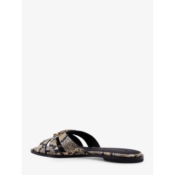 Milly low leather sandals